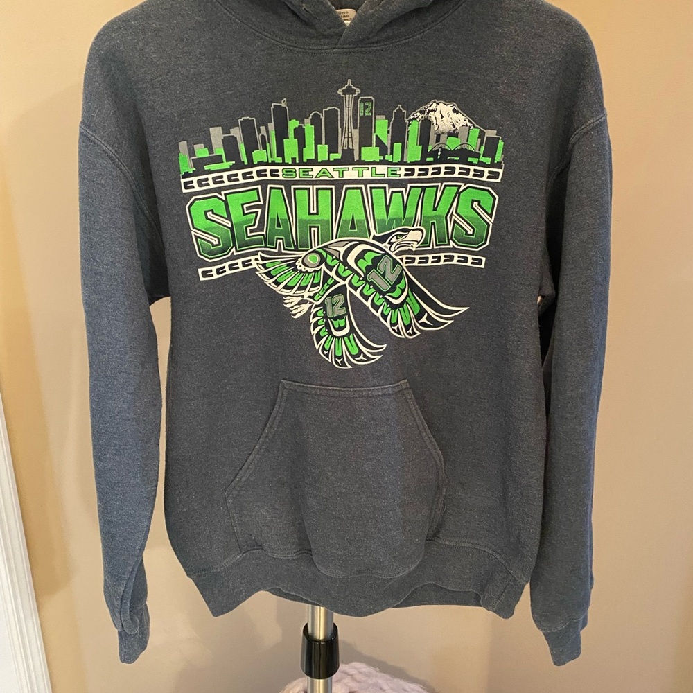 Seattle Seahawks Grey Hoodie